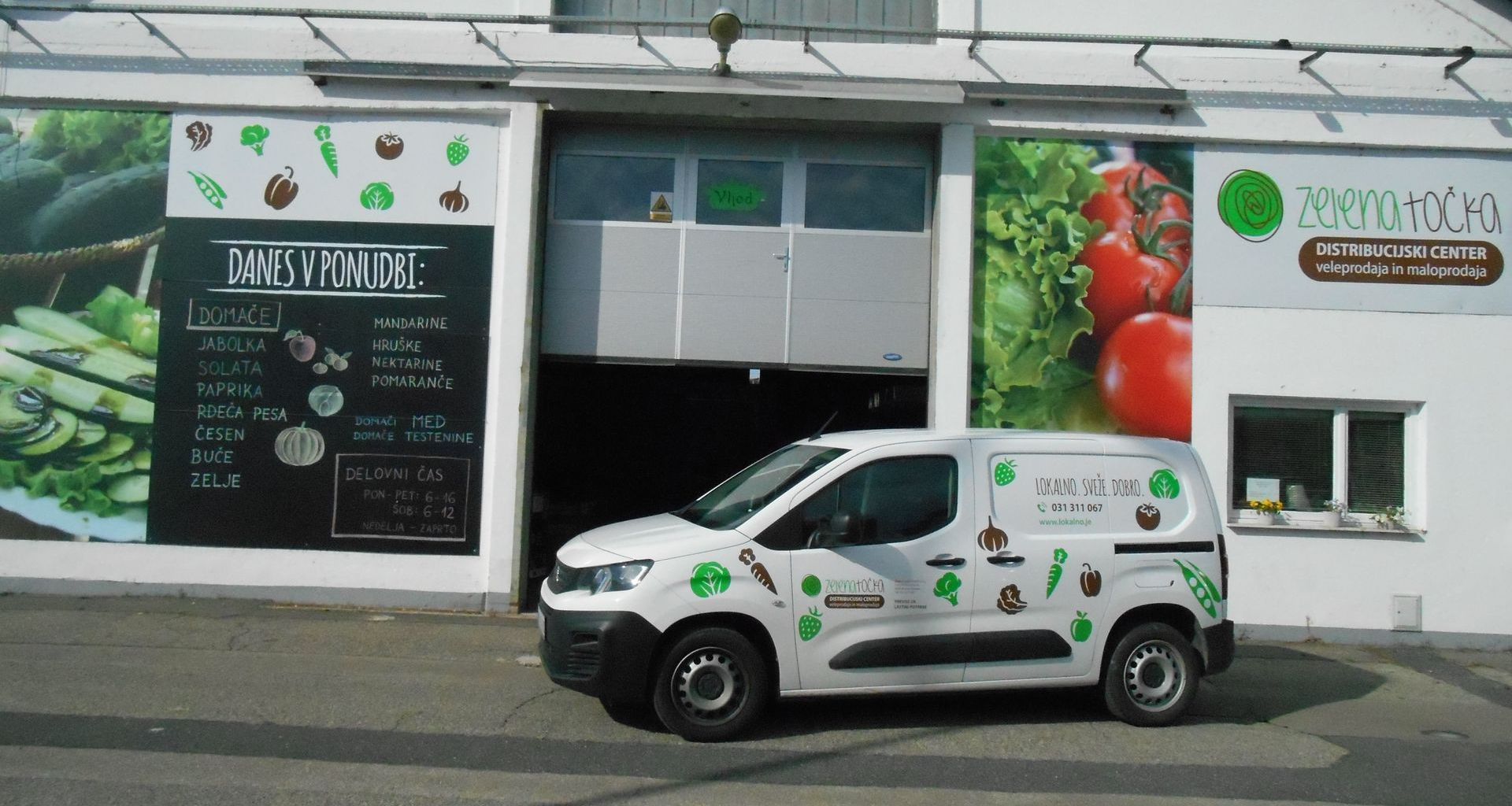 Zelena točka dostava na dom