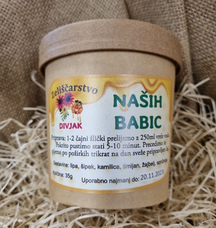 ZELIŠČNI ČAJ NAŠIH BABIC 35G