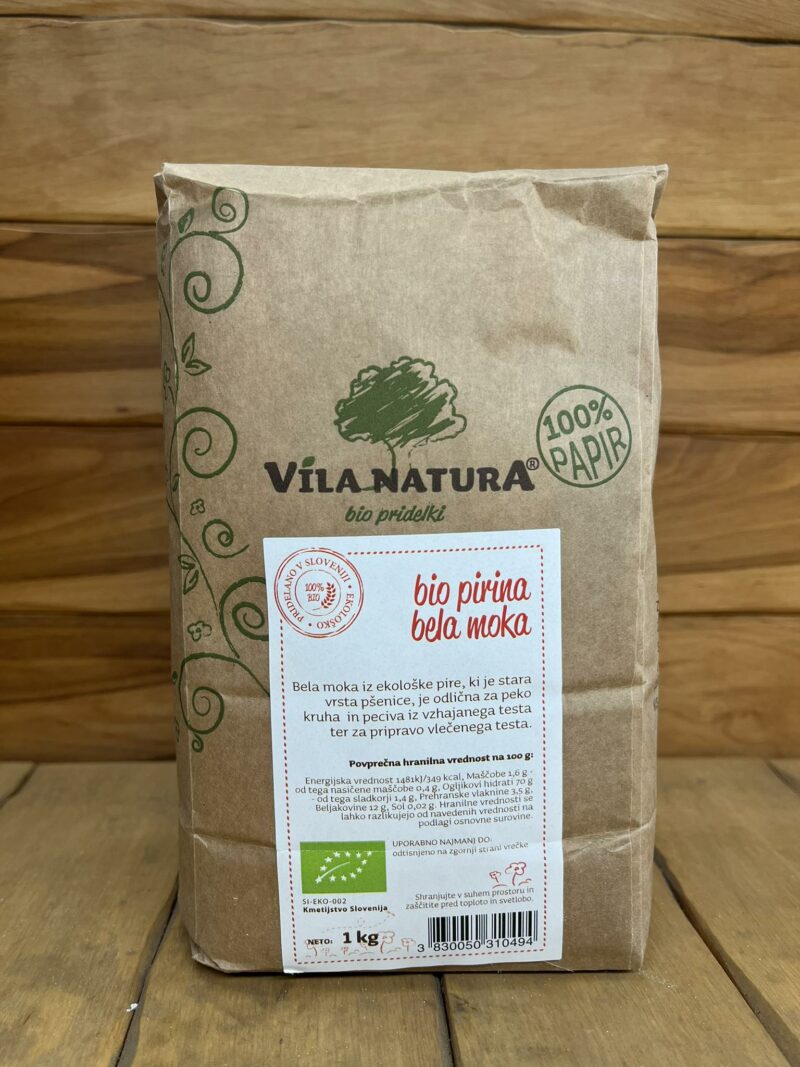 PIRINA BELA MOKA BIO 1KG VILA NATURA