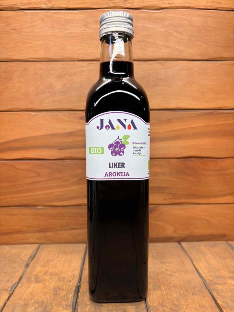 BIO ARONIJA LIKER 0,5L - J.A.N.A.