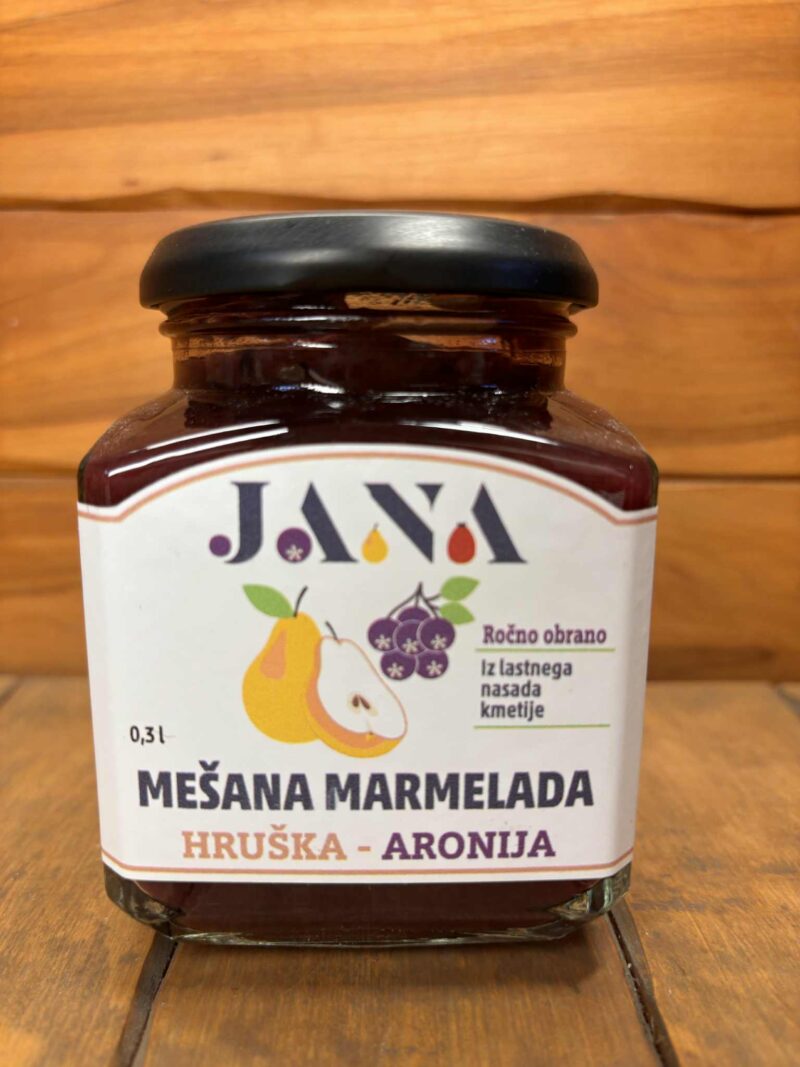 MARMELADA HRUŠKA ARONIJA 330g - J.A.
