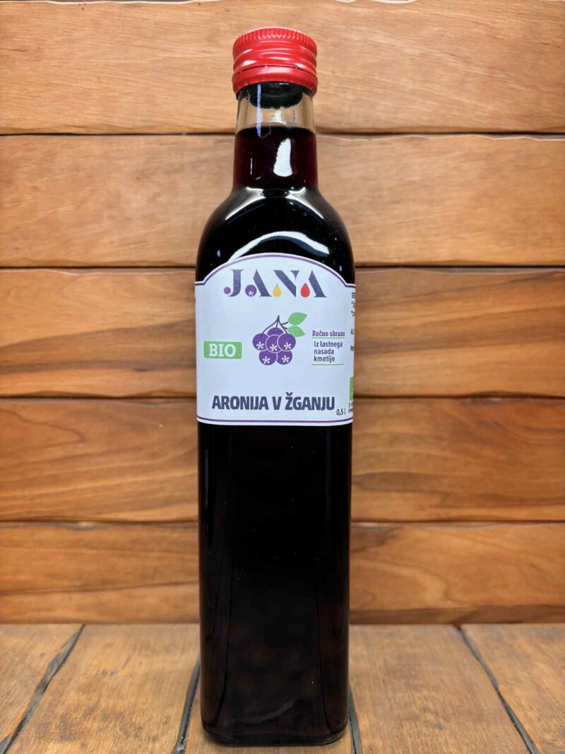 BIO ARONIJA V ŽGANJU 0,5L - J.A.N.A.